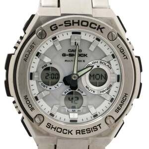 CASIO G-SHOCK G-STEEL GST-W100 Series GST-W110D-7AJF White Silver Resin/Stain...